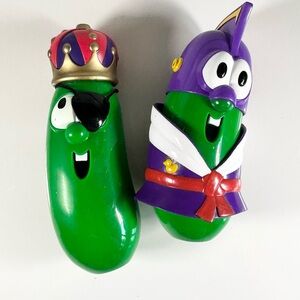 Veggie Tales Dress-Up Mix-Up Larry and Misc. Parts 2004 - Incomplete